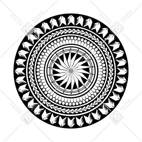 polynesian-circle-tattoo-in-2020-circle-tattoo,-polynesian-tattoo-sleeve,-maori-tattoo