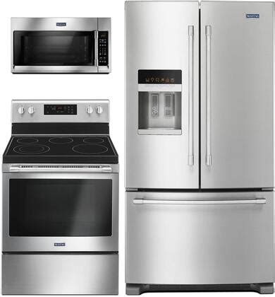 Shop for matching maytag dryers for the perfect laundry experience. Maytag 3 Piece Kitchen Appliances Package with MFI2570FEZ ...