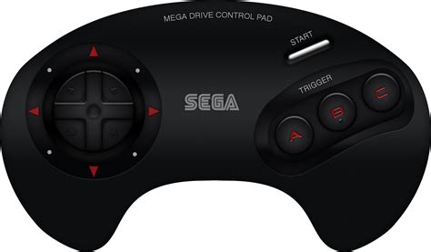 Sega Mega Drive 3 Button Controller By Blueamnesiac On Deviantart