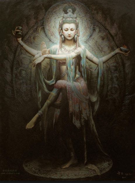 Goddess Kwangwanquan Yin Goddess Of Mercy And Compassion