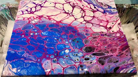 The Secret To Acrylic Pouring Cells In Your Fluid Paintings All In