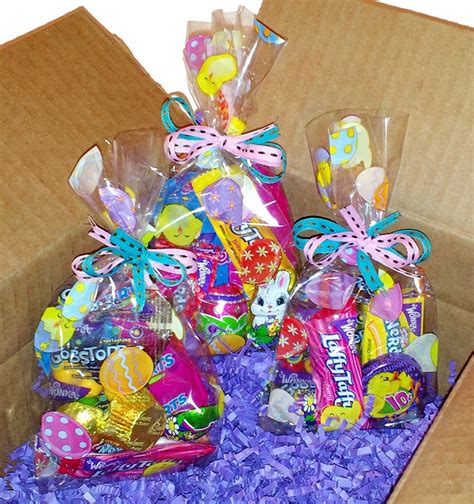 12 Easter Goodie Bags Treat Filled Chocolate And Brand Candy T