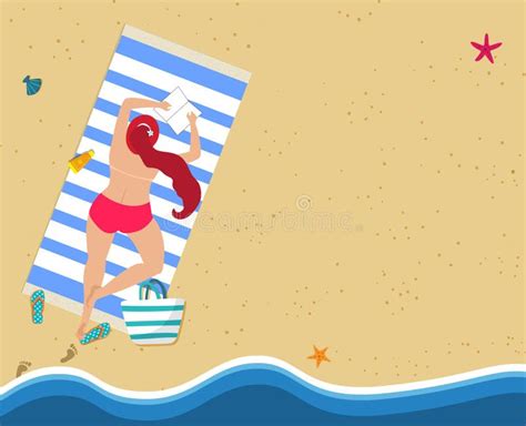 Topless Bikini Beach Stock Illustrations Topless Bikini Beach