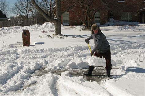 Shoveling Snow Safely American Home Inspection Services