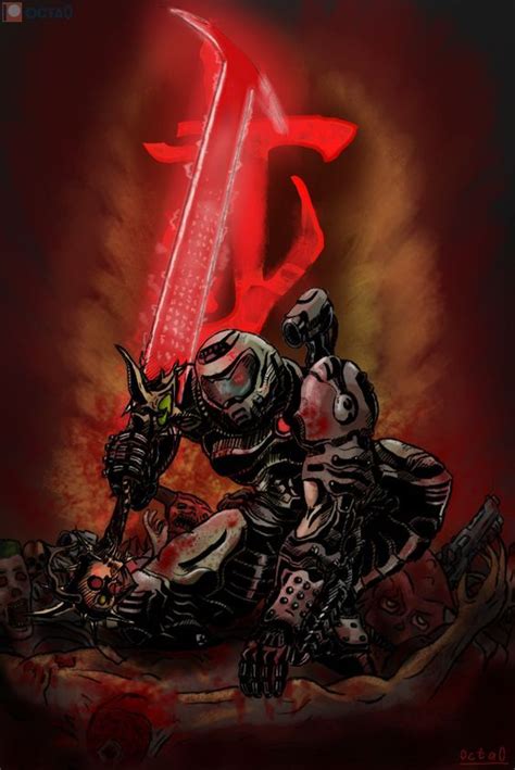 Doom Slayer By Octahedron0 On Deviantart Doom Demons Doom Doom