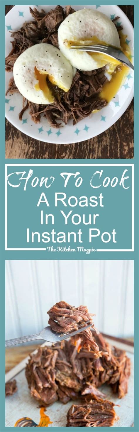 Pour in the 2 cups of beef broth. How to Cook a Roast in Your Instant Pot | Cooking a roast ...