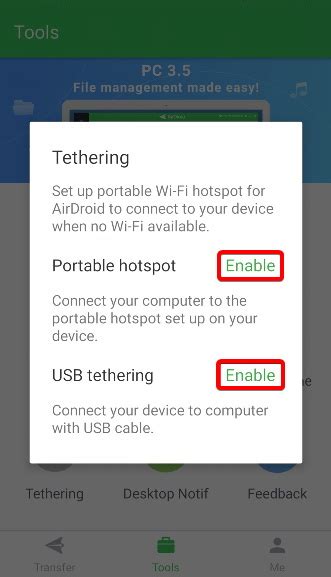 100 Working 4 Methods To Tether Android To PC AirDroid