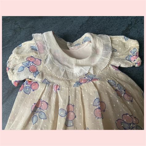 Effanbee Mary Ann Dress 1930s Camelot Studio Vintage Doll Clothes