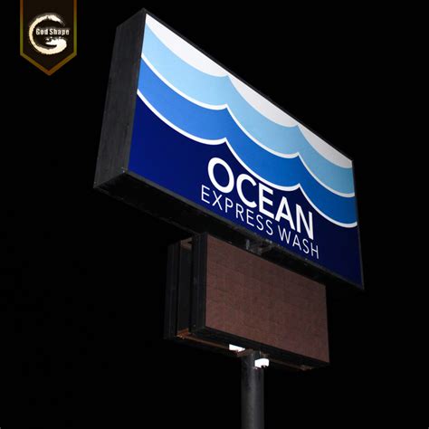 Outdoor Lighted Sign Boxes For Businesses Outdoor Lighting Ideas