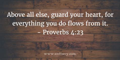 Guard Your Heart Speak Life Scott Sery