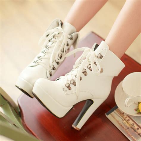 Fashion Cute Heels Martin Boots · Fashion Kawaii Japan