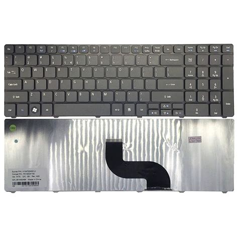 Laptop Keyboard 9jn1h8201d For Acer Aspire 5810 5810tg 5810tz