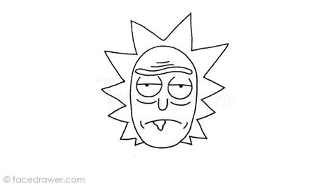 Rick From Rick And Morty Drawing Lesson Learn How To Draw Easy Way
