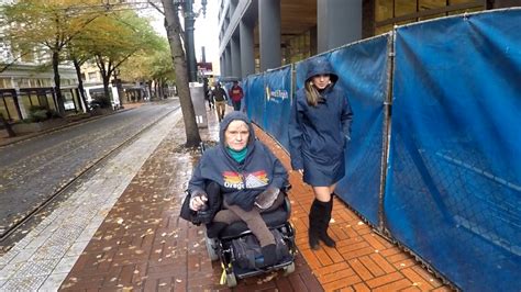 People With Disabilities Face Mobility Challenges In Portland