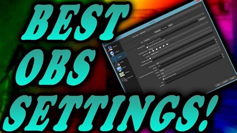 Best Obs Settings Best Obs Settings Nvenc H264 And X264 Automotivecube