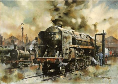 John Cowley Gra Railway Artist16 Steam Train Photo Train Posters