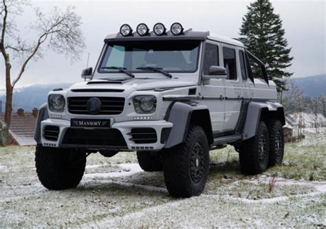 Mansorys 829 Horsepower Mercedes Amg G63 6×6 Is A Cross Country