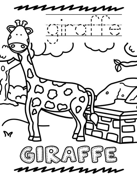 We all love cute baby animals. FREE Printable Zoo Animal Coloring Book For Kids in 2020 ...
