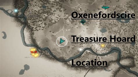Assassin S Creed Valhalla Oxenefordscire Hoard Location Rock Paper