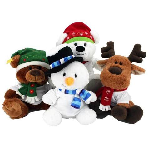 Christmas Soft Toys Branded By Redbows