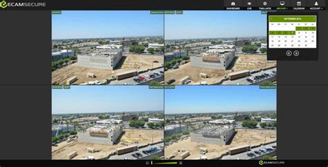 Construction Site Time Lapse Video Camera Ecamsecure