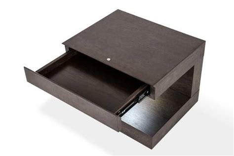 Modrest Esso Modern Brown Oak Nightstand By Vig Furniture