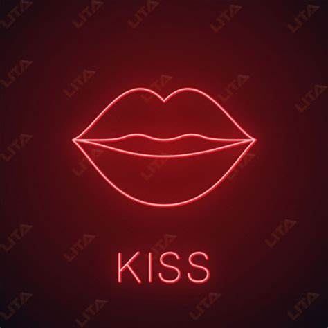 Kiss Me Neon Sign Can Be Your Special Event Decors Lita Sign