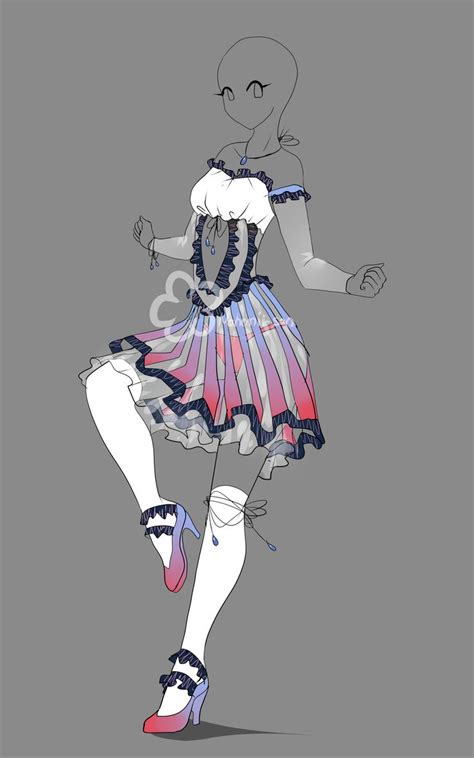 Drawing clothes for a female/girl or a male/boy follows the same principles. Dress Design Auction - closed by Nahemii-san.deviantart ...