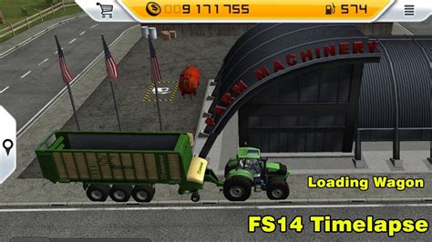 Fs14 Farming Simulator 14 New Loading Wagon Timelapse 47 Youtube