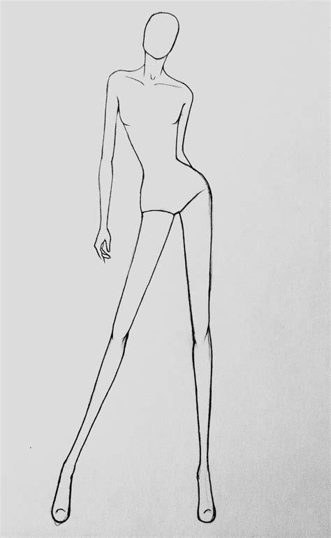 Fashion Model Drawing Fashion Figure Drawing Fashion Drawing Tutorial