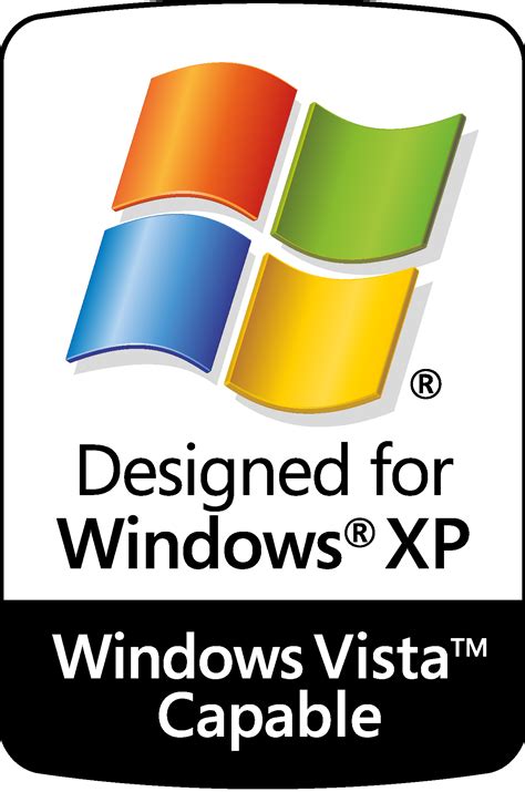 Designed For Microsoft Windows Xp Logo Vector Ai Png Svg Eps