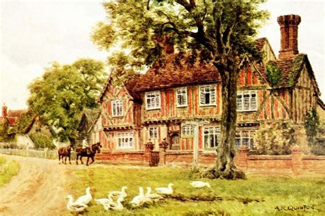 The Cottages And The Village Life Of Rural England 1912 Brent Eleigh