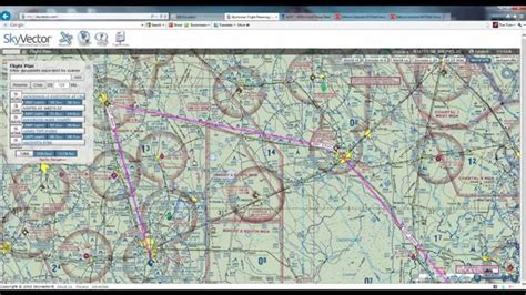 Flight Simulator Reading Charts Tutorial Vfr Flight Planning With