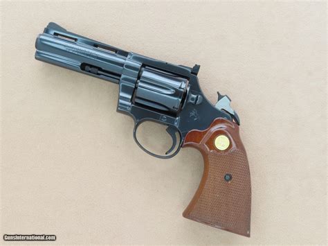1976 Vintage Colt Diamondback Revolver In 38 Special W 4 Inch Barrel