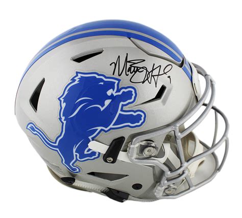 Matthew Stafford Signed Detroit Lions Speed Flex Authentic Nfl Helmet