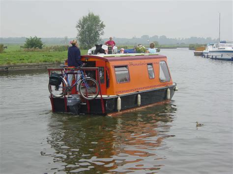 1970s English Canal Boat