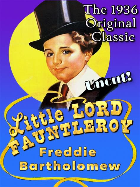 Prime Video Little Lord Fauntleroy Freddie Bartholomew The 1936