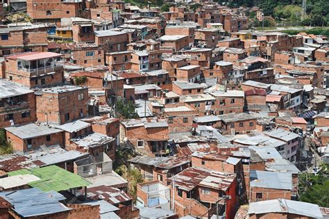 Free Photo Beautiful Aerial Shot Of The Buildings In The Comuna 13