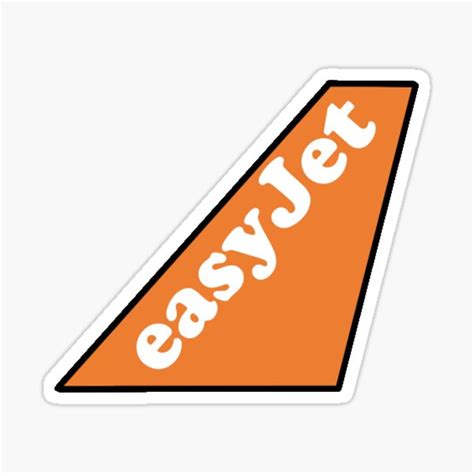 Easyjet Tail Sticker For Sale By Stillwerise44uk Redbubble