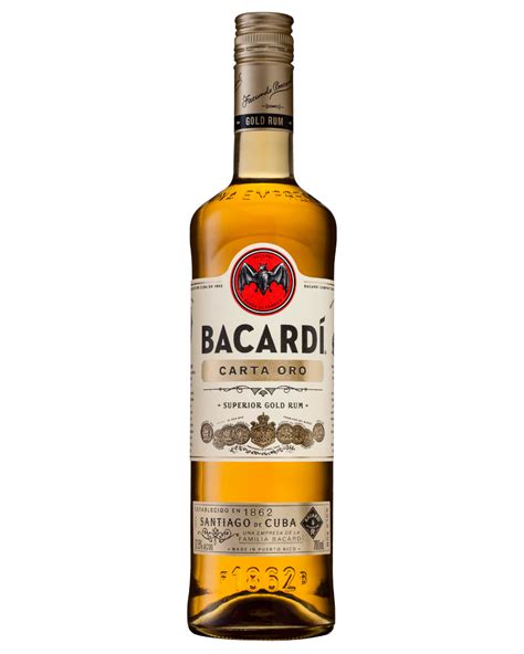 this premium gold label rum from bacardi is smooth and sweet with just the right balance of