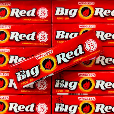 Big Red Gum 5 Sticks Wrigleys Lollyshop Nz