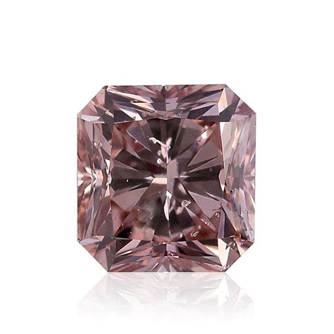 084 Karat Fancy Intense Pink Diamant Pc2 Radiant Form Si2 Reinheit