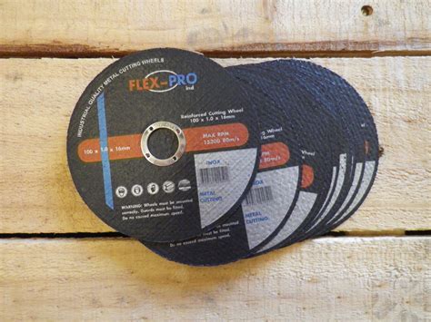 Cutting Disc 4 100mm Ultra Thin 10mm Box Of 100 Robsons Tool