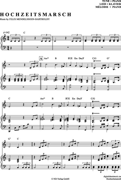 Повече формати ще се появи, докато играете дейността. Hochzeitsmarsch (Klavier + Melodie) PDF Noten >>> KLICK ...