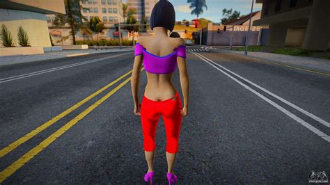 Sexy Girl V1 For Gta San Andreas