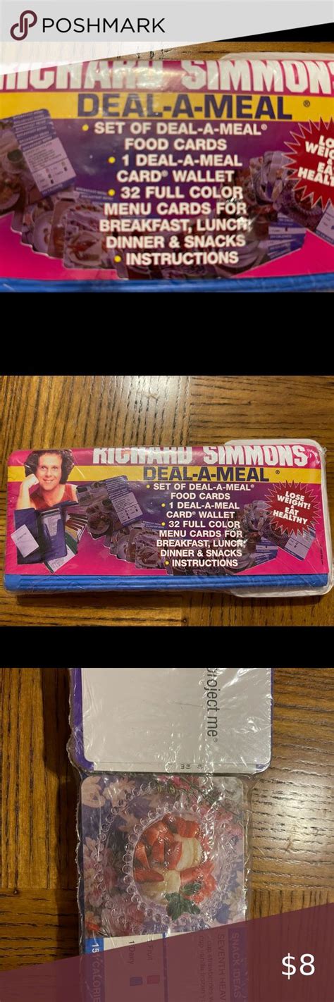 Deal A Meal Cards Richard Simmons Richard Simmons Breakfast Lunch