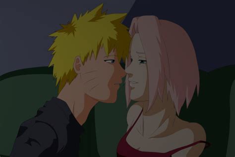 Narusaku Valentine S Kiss By Sractheninja On Deviantart