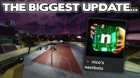 The Biggest Update Ever In Nicos Nextbots Is Here New Map New