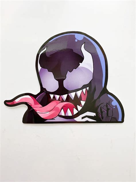 Venom Peeker Decal Vinyl Stickers Jdm Stuff