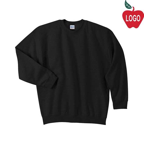 Black Crew Neck Sweatshirt 18000 Merry Mart Uniforms